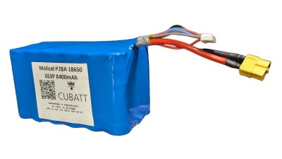 Акумуляторна батарея для FPV 6S3P Molicel 18650 P28A три ряди мідь (20247) 