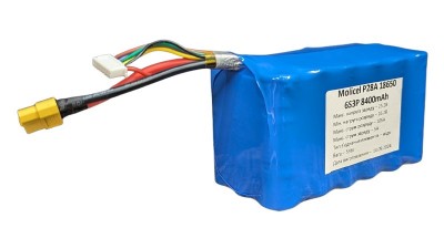Акумуляторна батарея для FPV 6S3P Molicel 18650 P28A три ряди мідь (20247) 