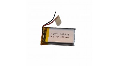 Акумулятор LiPo 3.7V 602035 35*20*6 мм 450mAh (20964)
