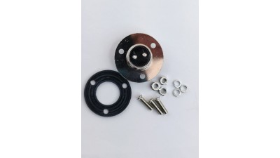 Роз'єм GX16 2pin M фланець на корпус (20834)