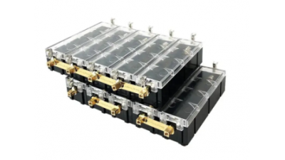 Бокс тримач високотоковий для акумулятора 1x21700 з кришкою (20841)