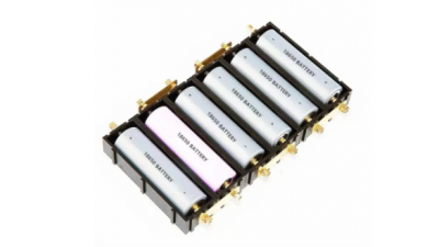 Бокс тримач високотоковий для акумулятора 1x21700 з кришкою (20841)