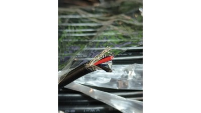 Екранований провід двожильний кабель сигнальний 2464 2C 24AWG 1m (20849)