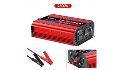 Інвертор перетворювач Tataliken 2500w 12V 220V чистий синус (20854)