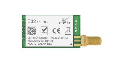 Бездротовий приймально-передавальний модуль EBYTE E32-170T30D-V6.2 LoRa SX1278 160-173MHz 30dBm, на 8км (20855)