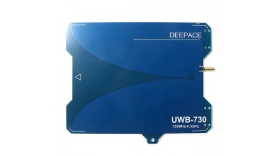 Широкосмугова спрямована антена 730-6500 МГц (Вівальді) з посиленням 7dBi та роз'ємом SMA UBM730 UWB-730 (20856)