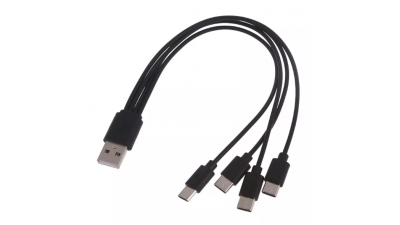 Кабель USB to Type C 4в1 25см (20866)