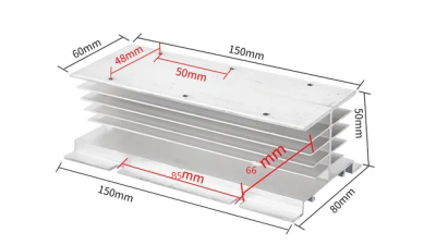 Радіатор охолодження для твердотільного реле SSR (20889)
