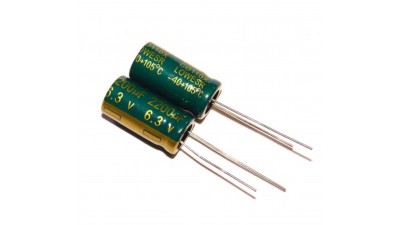 Конденсатор електролітичний 6.3V 15000uF 15.5*8mm (20893)