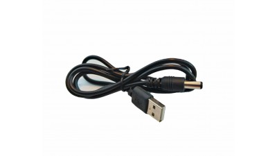 Підвищуючий перехідник кабель USB to DC 5.5*2.1 5V (20944)
