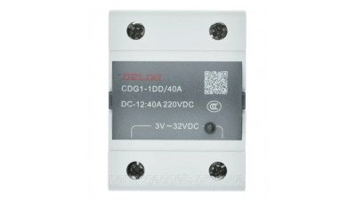Твердотільне реле DELIXI CDG1-1DD 40A (20960)