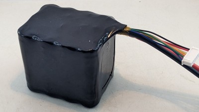 Термоусадка для складання акумуляторів 70мм*0.2мм 1м чорна (23007)