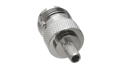 Роз'єм обтискний N type Female (мама) на кабель RG58 RG142 RG223 LMR-195 SYV50-3 3D-FB коннектор N типу гніздо (20715)