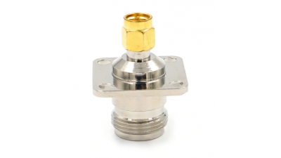 Перехідник N type-female на SMA-male під монтаж (20718)