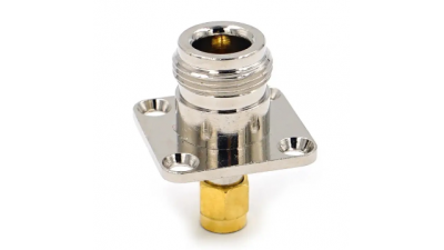 Перехідник N type-female на SMA-male під монтаж (20718)