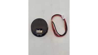 Врізний цифровий вольтметр круглий 12V - 24V (DC4 - 100V) D30 (20753)