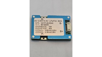Контролер заряду BMS 4S 30A плата для заряду LiFePo4 (20697)