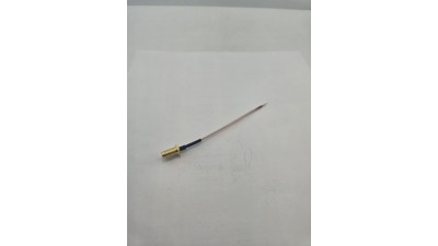 Пігтейл SMA-F 10 см кабель RG178 під паяння, для виготовлення антен і перехідників Unitortek RG178 SMA-F (20741)