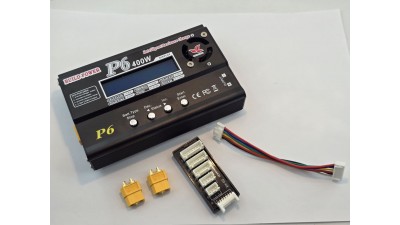 Універсальний зарядний пристрій тестер IMAX P6 для акумуляторів 400W 20A (20746)