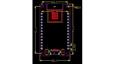 Модуль - ESP32-S3-MINI-1-N4 (20803)