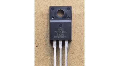 Силовий GaN транзистор INN700TJ190B в корпусе TO-220 Галій нітрид (20782)
