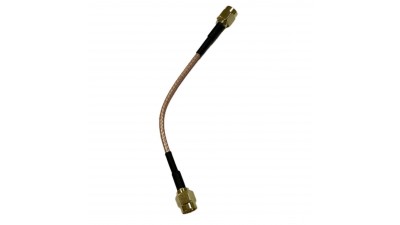 Перехідник SMA-Male to SMA-Male прямий з кабелем RG316 20см, для антен FPV (20794)