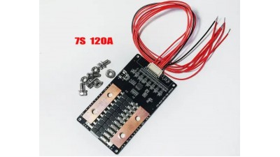  Плата захисту літієвих батарей BMS 7S 3.7V 120 A (20713)