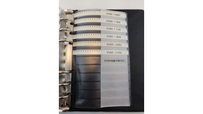 Набір SMD резисторів в книжці розмір 01005 30 номіналів по 50 штук (20730)