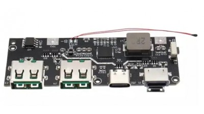 Плата модуль повербанк 22.5w PowerBank QC3 QC4+ швидка зарядка (20700)