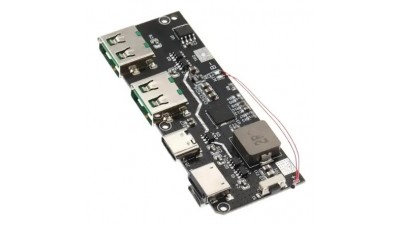Плата модуль повербанк 22.5w PowerBank QC3 QC4+ швидка зарядка (20700)