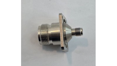 Перехідник N-female гніздо - SMA-female гніздо (19840)