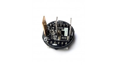 DC вольтметр-амперметр DC 9V-48V 0-10A круглий (20828)