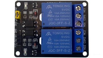 Модуль реле 2-х канальний 5VDC 10A для Arduino (21032)