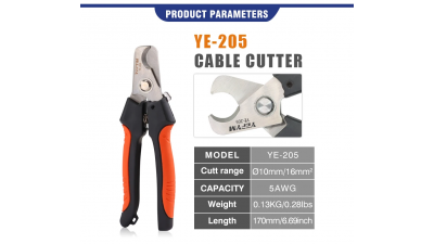 Кабельний різак YE-205 Yefym (20722)
